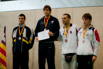 Alfonso Navas subcampi d'Espanya de Sambo a la categoria de 74 kg.