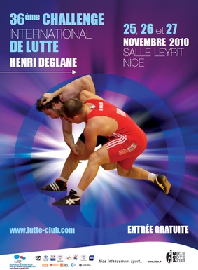 Poster Henry Deglane de Lluita Greco-Romana i Lliure 2010